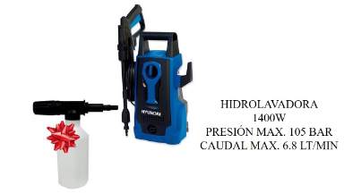 [2803] HIDROLAVADORA HYUNDAI 1015PSI 1400W