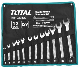 Juego 12 Llaves Combinadas 6-32Mm - Total Tht1022122
