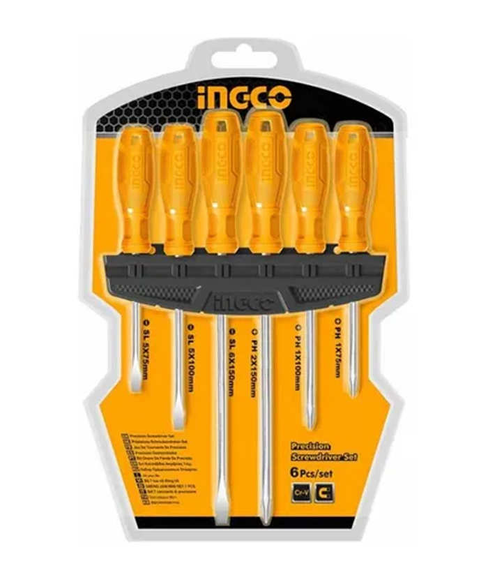 Juego 6 Destornilladores Profesional- Hksd0658