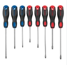 [14138] Juego De 8 Destornilladores Mango Comfort Grip - Truper