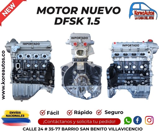 [8004] MOTOR DFSK 1.5 MK INDUFAROS - DK15-06