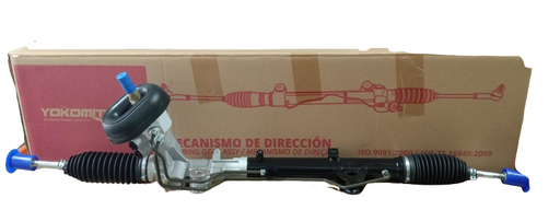 [C91128] CAJA DIRECCION DUSTER OROCH CAPTUR 2013 2020 HIDRAULICA CON AXIALES CON GUARDA POLVOS 7150266000 MARCA YOKOMITSU