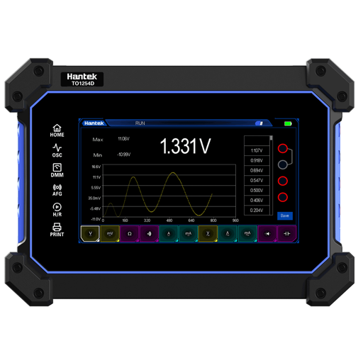 [X11799] OSCILOSCOPIO DIGITAL 4 CANALES HANTEK TO1154D