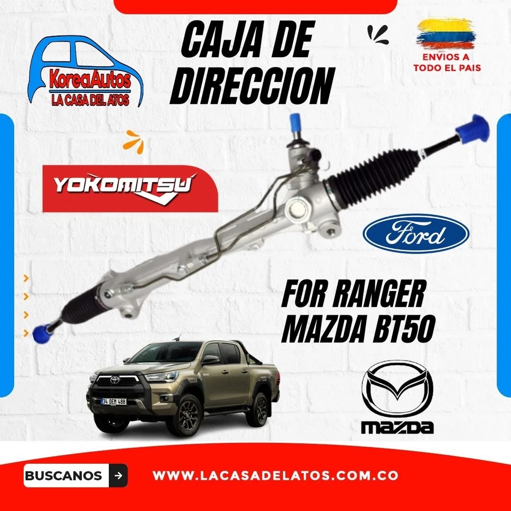 CAJA DIRECCION HIDRAULICA FORD RANGER/BT-50 12-16 7115626020