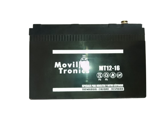 BATERIA PLOMO GEL 12V 16A MT12-16 - TRONIC
