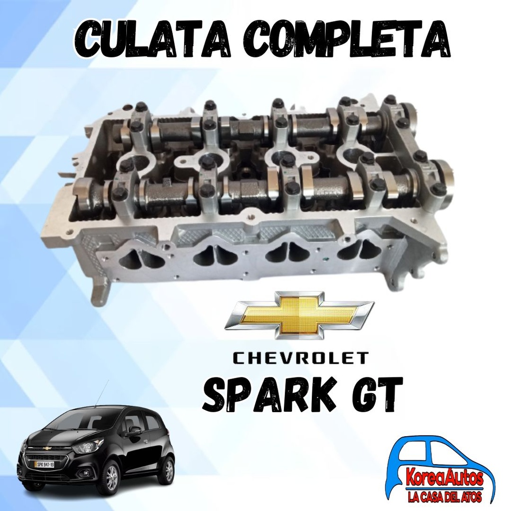 CULATA MOTOR SPARK GT/BEAT/N200/N300 1.2 16V COMPLETA MK REFAX - P020250