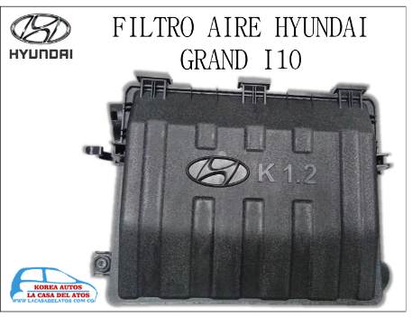 FILTRO AIRE HYUNDAI GRAND I10 PURIFICADOR MOTOR 1.200 4 PISTOES   28110B4200