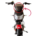 TAPA VISOR CRISTAL PANEL FRONTAL AGUILA EVOBIKE