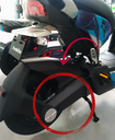TAPAS PLANAS IZQUIERDA Y DERECHA PARA GUARDABARRO TRASERO AGUILA EVOBIKE, ROADMASTER, RAPTOR MOBULAA 