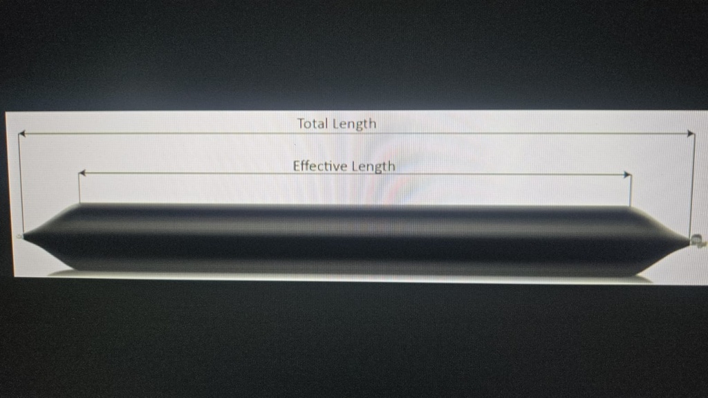 FLOTADOR PARA RETIRAR  BOTE BARCOS AIR BAG MARINO 10 MTS DE LARGO 7 MALLAS CON VALVULAS RELOJES Y MANOMETROS 