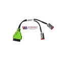 ESCANER UNIVERSAL  MOTO JDIAG M200 CON 24 CABLES PK M100 PRO MULTILINGÜE
