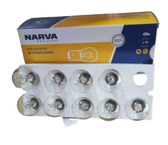 BOMBILLO 1034 (2 CONTACTOS) NARVA P21/5W12V