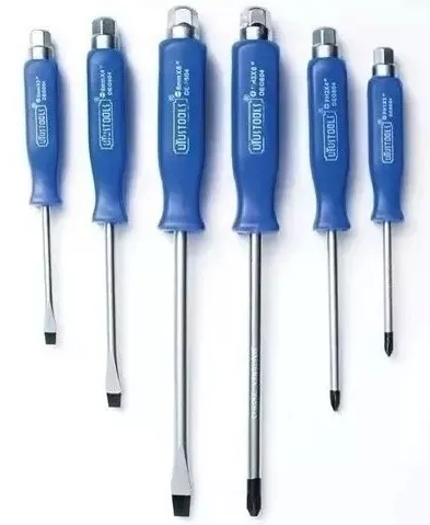Juego Destornillador Impacto X6 Pcs Azul - I.O Company - 2431