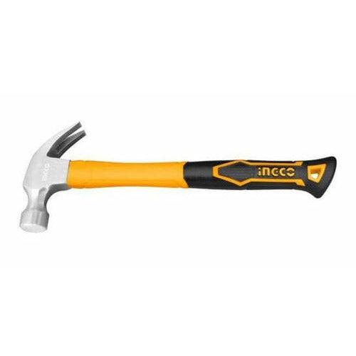 Martillo De Uña 80Z/220Gr Mango Fibra De Vidrio Ingco - Hch80808