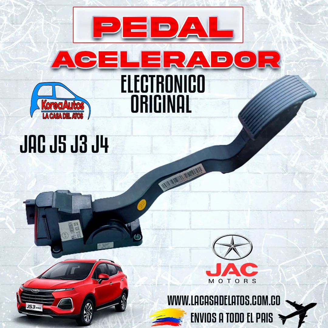 Pedal Acelerador Jac J3 J4 J5  118200U8014
