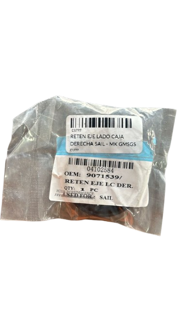 RETEN EJE LADO CAJA DERECHA SAIL 35x52x9 MK GMSGS 9071539
