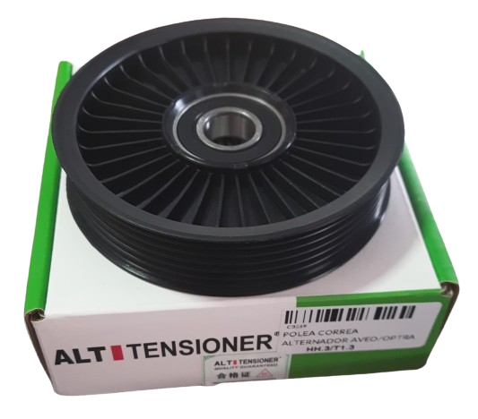 POLEA CORREA ALTERNADOR AVEO/OPTRA 1.4 1.6 MARCA ALTITENSIONER 04047 VOLKSWAGEN