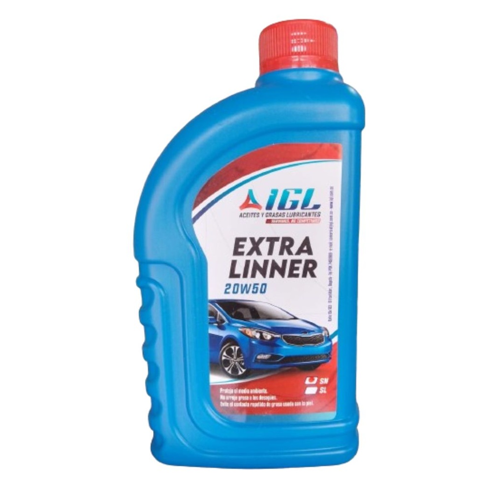 Aceite Motor 20W50 Por 1/4  20W50