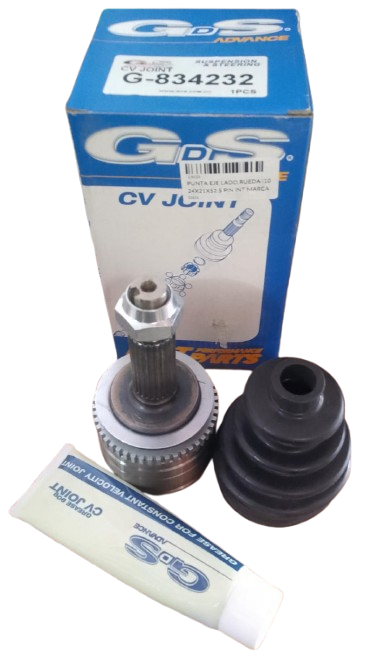 PUNTA EJE LADO RUEDA  I10 1200 24X21X52.5 PIN INT MARCA GDS 