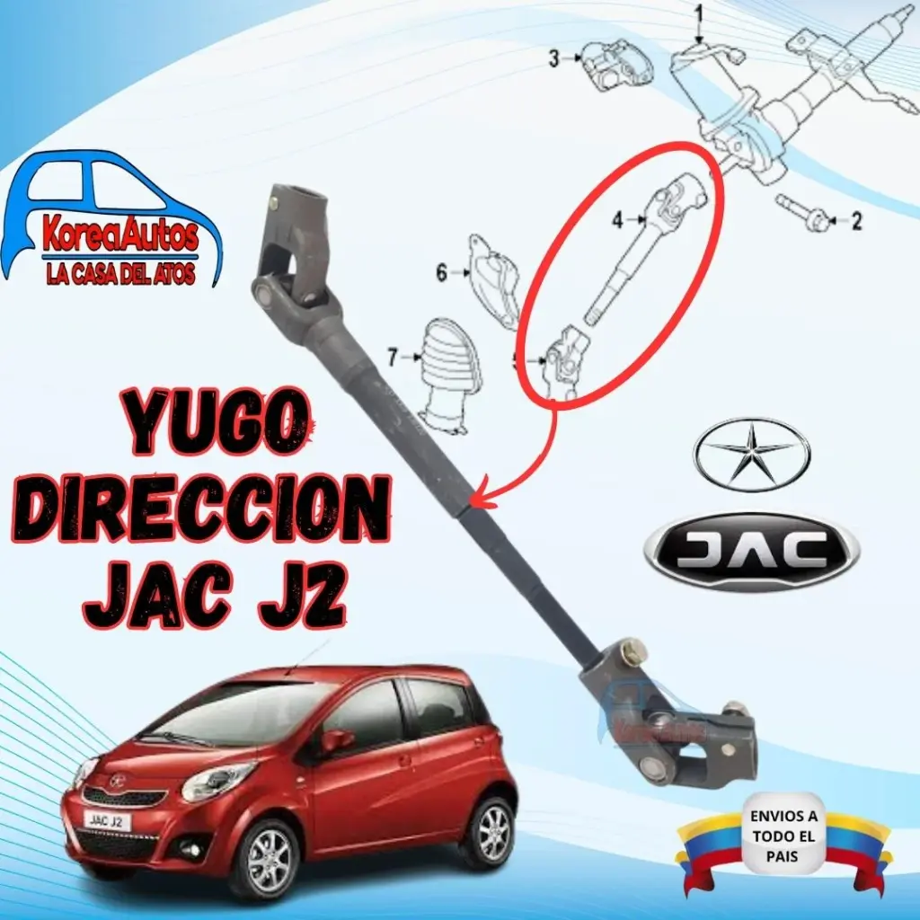 YUGO  DIRECCION JAC J2 45260-26090