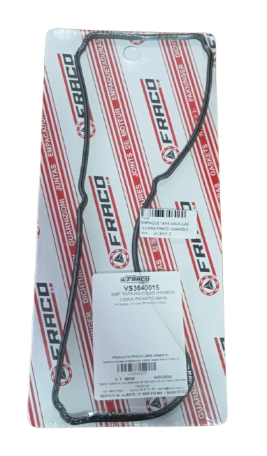 EMPAQUE TAPA VALVULAS I10  MKA FRACO VS3640015