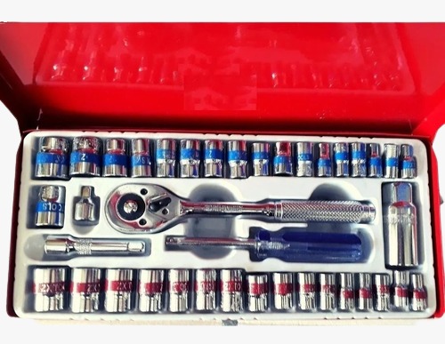 Rache Con Copas 1/4 X 40 C/V Zhongxin Tools C/Metalica