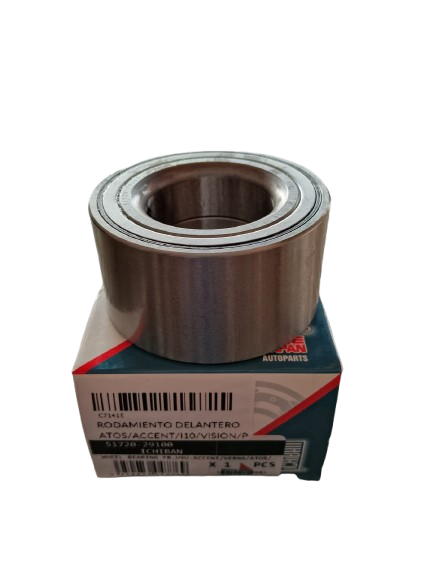 RODAMIENTO DELANTERO ATOS ACCENT I10 VISION PICANTO GRAND I10 2011 38X70X37 51720-29100  MARCA HICHIBAN GH038021 