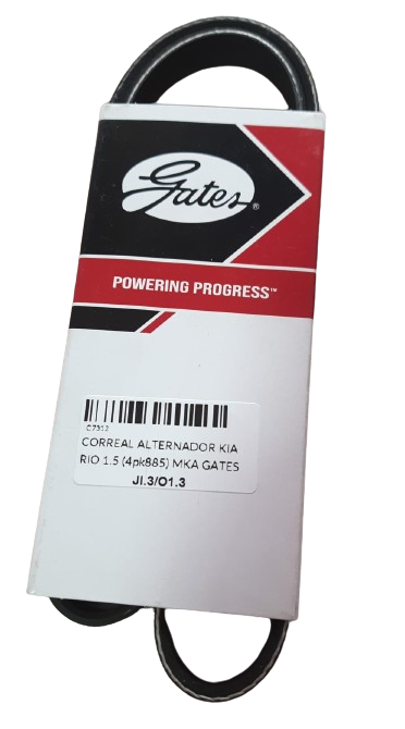 CORREAL ALTERNADOR KIA RIO 1.5 (4pk885) MKA GATES