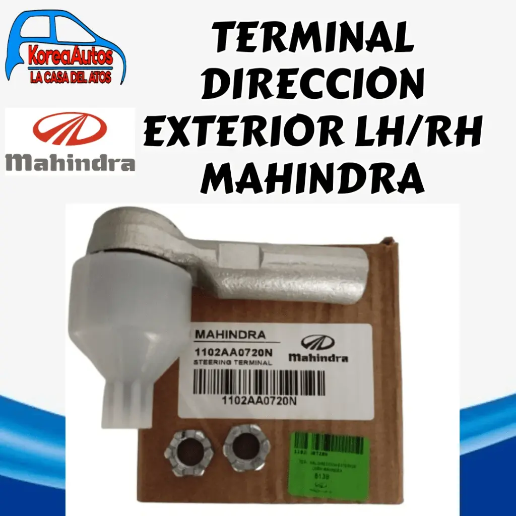 TERMINAL DIRECCION EXTERIOR LH/RH MAHINDRA 1102AA0720N
