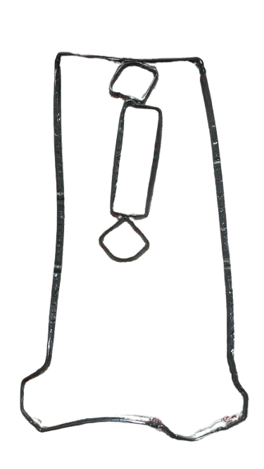 EMPAQUE TAPA VALVULAS FORD ECOSPORT 2.0 16 VALVULAS 03 MARCA SABO 75641