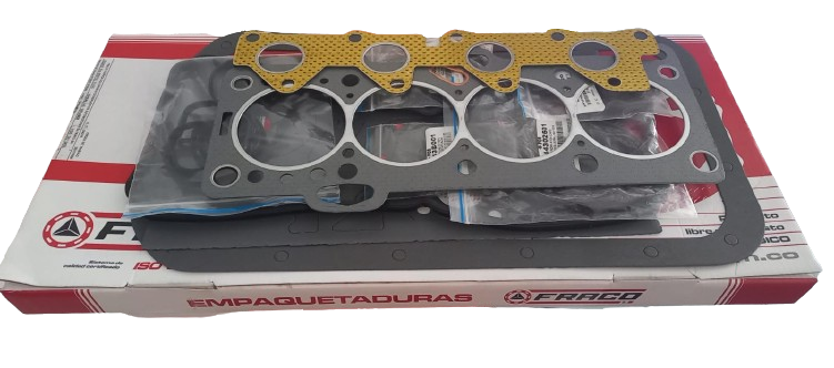 EMPAQUETADURA MOTOR SANTRO I10 1.1 (COMPLETA) MK FRACO - RETEN EJE LEVAS/POLEA/CIGUEÑAL/SELLO VALVULA VERDE 