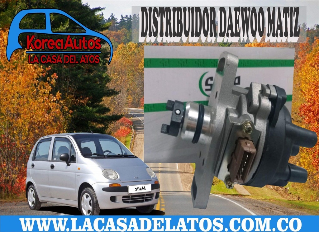 DISTRIBUIDOR ENCENDIDO DAEWOO MATIZ TAIMER  96239411