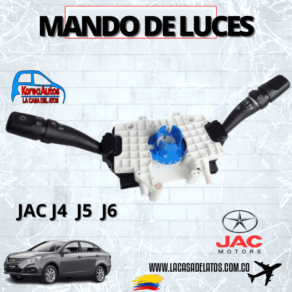 MANDO DE LUZ DE COMBINACIÃ³N JAC  PARA J4 J5 J6  3774100U7101