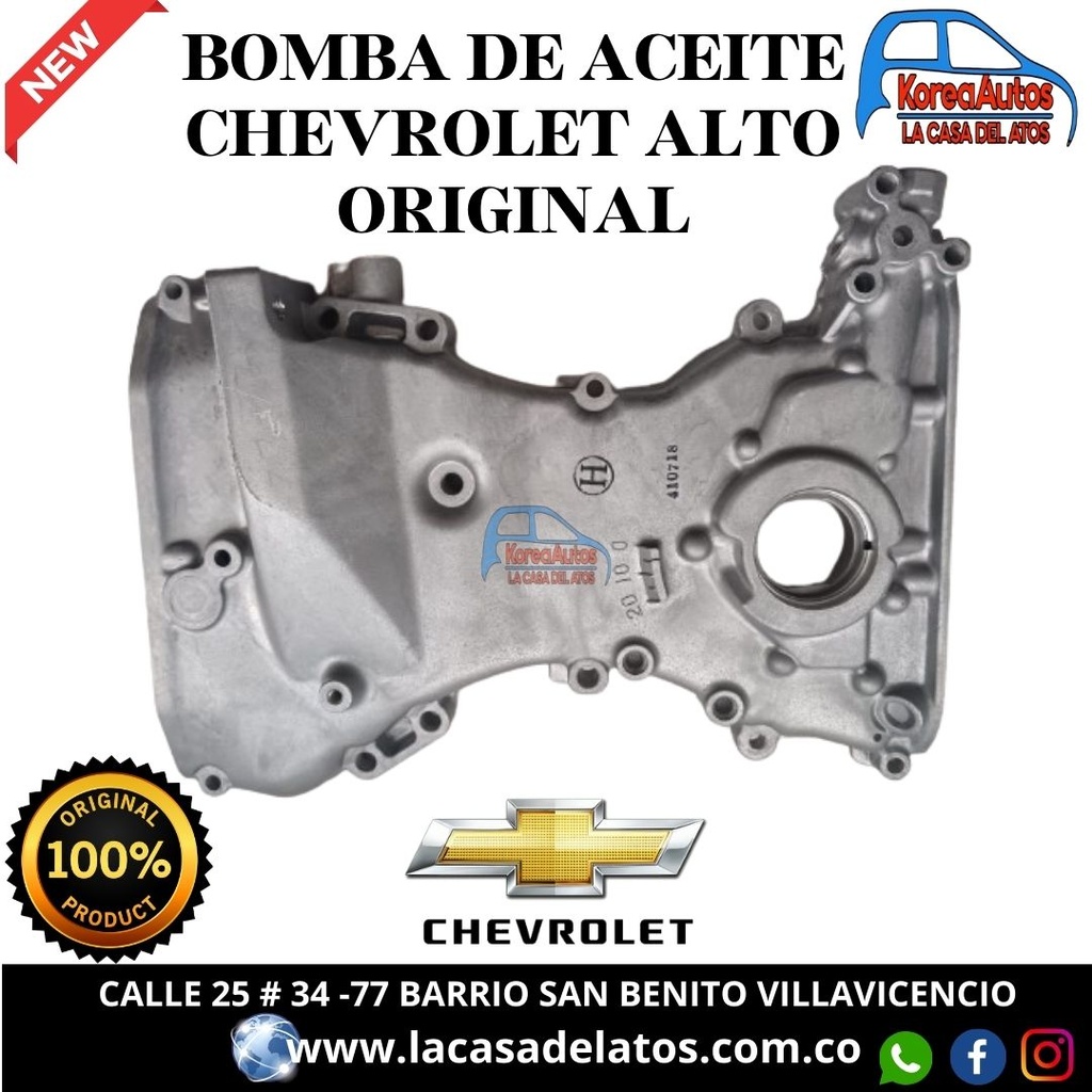 BOMBA ACEITE CHEVROLET ALTO ORIGINAL