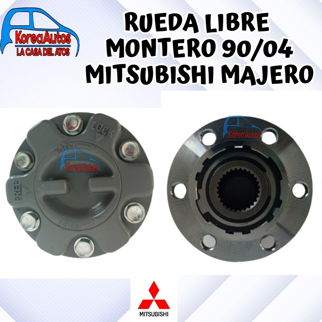 Rueda Libre Montero Gris 90/04 Mitsubishi Pajero Md886389