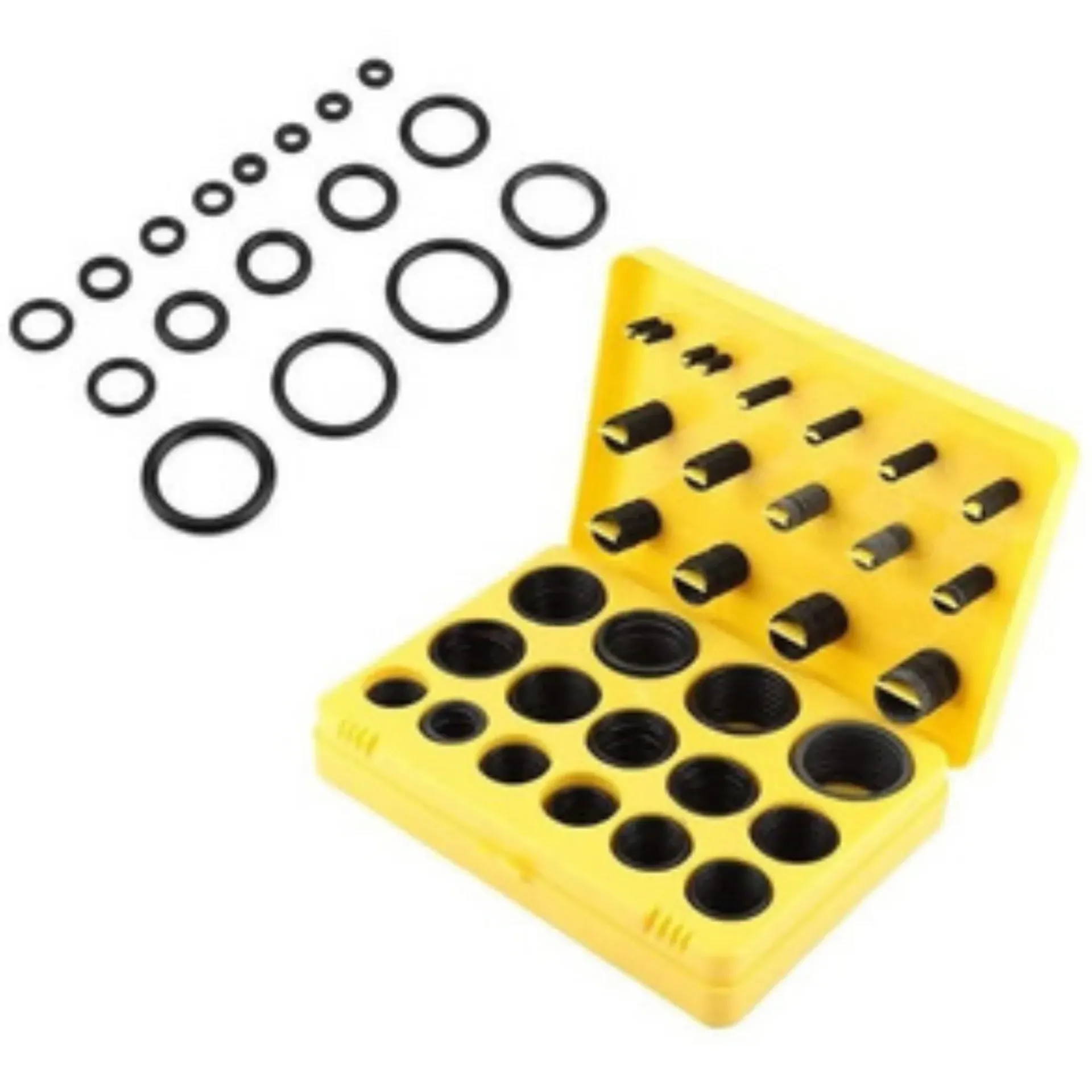 Set Oring 30 Medidas X366 Pcs Caja Amarilla 3.0-44 Mm Delgado - 10221