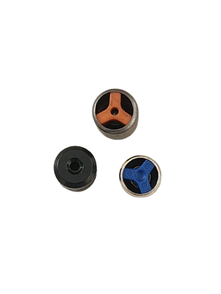 JUEGO X3 DE VALVULAS FLUJO DE ACEITE TRACKER 1.8 NARANJA AZUL NEGRA 90530050