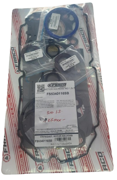 EMPAQUETADURA KIA RIO STYLUS MK FRACO