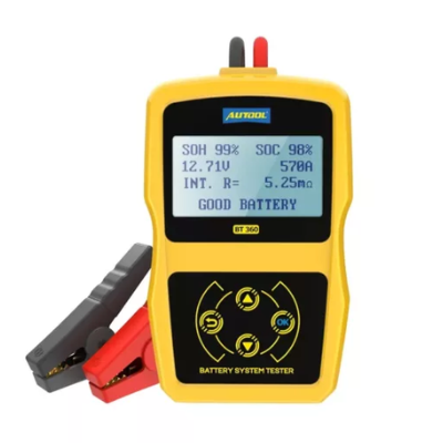 ANALIZADOR DE BATERIA DIAGNOSTICO AUTOMOTRIZ DIGITAL HERRAMIENTA ESCANER DE CARGA AUTOOL - BT360