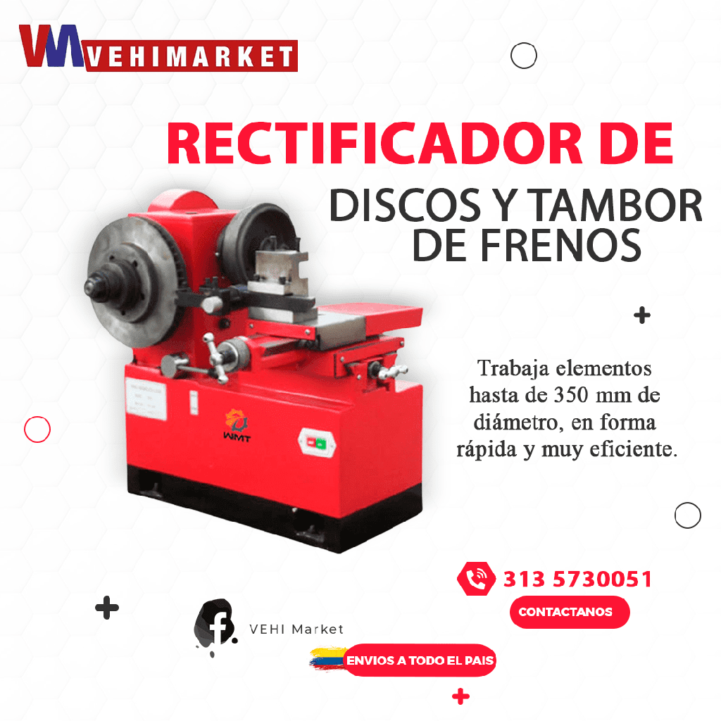 RECTIFICADOR DE CAMPANAS Y DISCOS MAQUINA TORNO  PARA RECTIFICAR DISCOS DE FRENO 