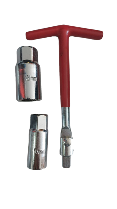 LLAVE SACA BUJIAS 3PCS - IO COMPANY