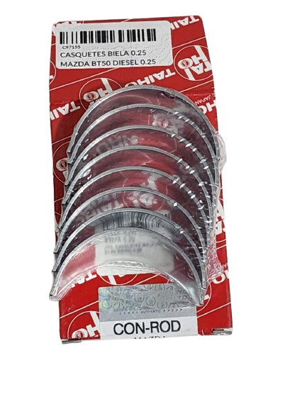 CASQUETES BIELA 0.25 MAZDA BT50 DIESEL 0.25 MARCA TAIHO - R327A-0.25