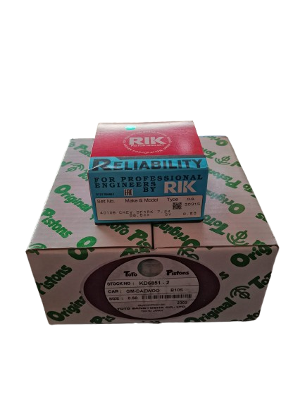 Kit Pistones Anillos Spark 0.50 724 Cronos (68.5Mmtotto 40105.050Rik  Juego Piston Y Anillos  0 Motor 1000