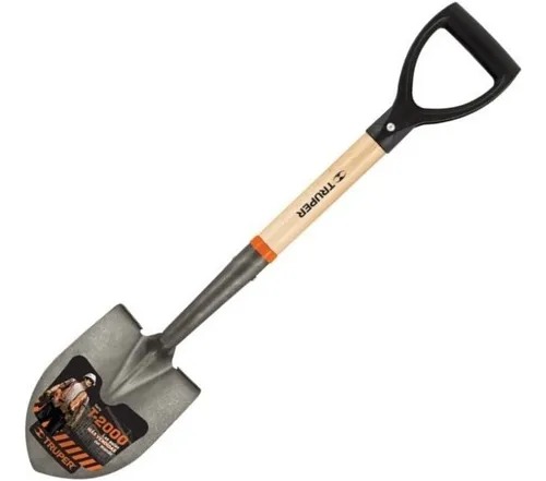 PALA JARDINERA REDONDA PUÑO "D" MANGO MADERA TRUPER