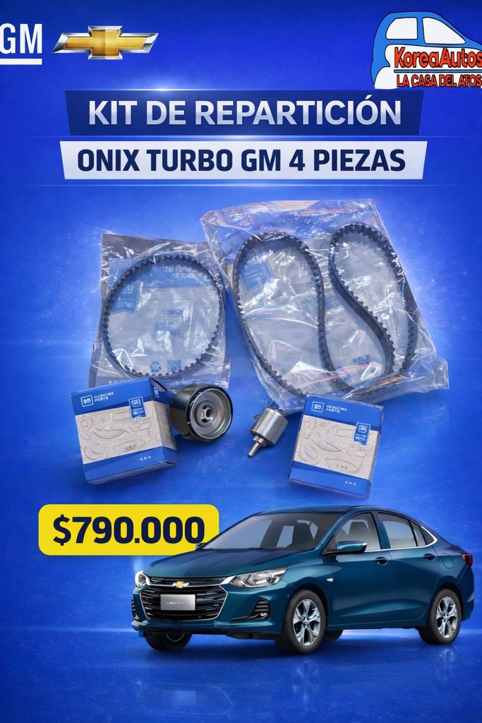 KIT REPARTICION ONIX TURBO 4PC