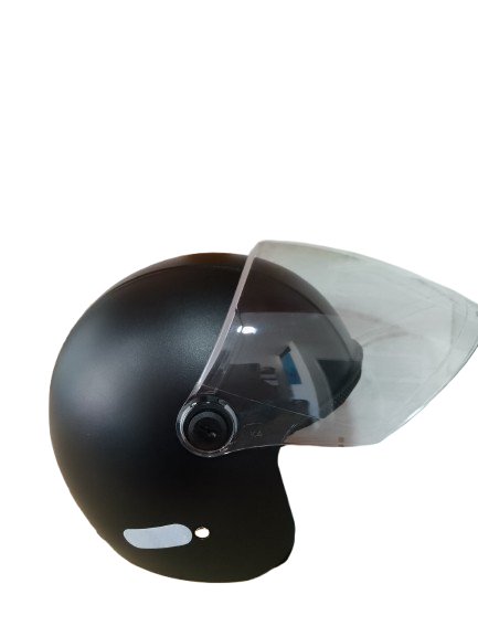 Casco Abierto Tipo C - Rkcs004 (Negro)