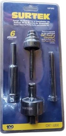 JUEGO DE EXTRACTOR DE POLEAS - SURTEK - 107293