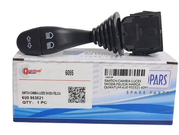 [C85139] Switch Cambia Luces Skoda Felicia Marca Quantum 6U0 953521 6095