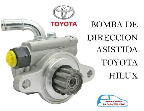 BOMBA DIRECCION HIDRAULICA TOYOTA HILUX DIESEL 2006 2015 MARCA YOKOMITSU 7175505850