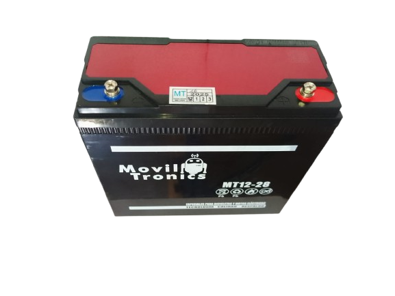 Bateria Plomo Gel 12V 28A Mt12-28 Mk Tronic